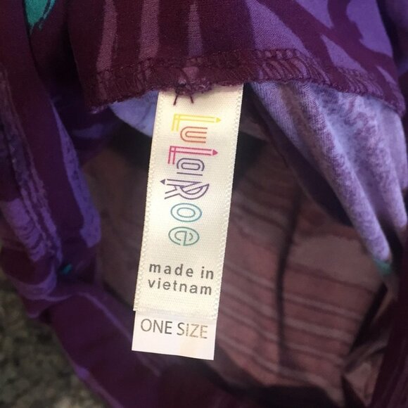 OS NWOT LuLaRoe Leggings BB51 2172 - Picture 3 of 3